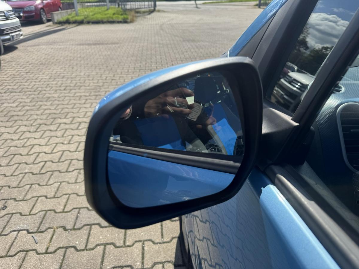 Opel Agila B original Au&szlig;enspiegel links GBW Marokkoblau met Bj.2008